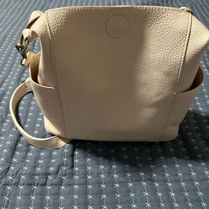 Joy Susan 2025 Cream Shoulder Bag with Structured Design